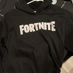 Black Fortnite hoodie